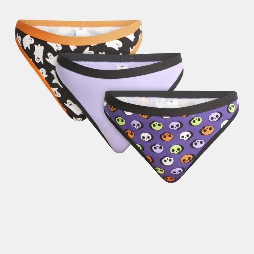 Women's Thong HALLOWEEN Panties THONG XL 16/18 NEW With TAGS